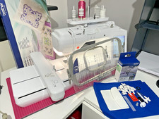 Brother Innovis V3 Embroidery Machine Premium Pack 1, LED pointer Frames & Stand