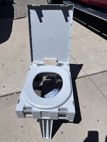 Clean waste portable toilet - portable,