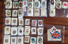 Huge Job Lot cigarette card "Silks" (B.D.V., Kensitas etc.)
