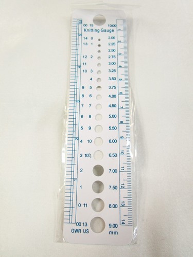 Simple plastic knitting needle - simple,