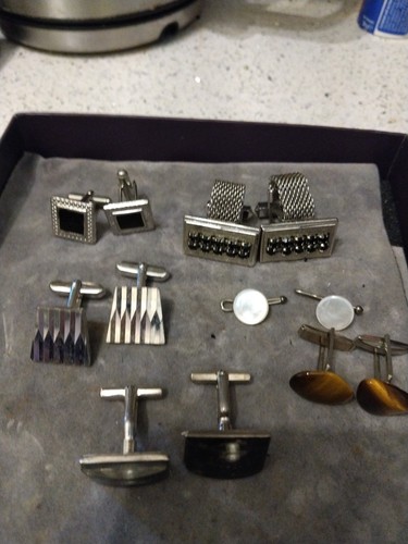 Cufflinks bundle including - cufflinks,