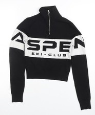 H&M Women’s Black Roll Neck