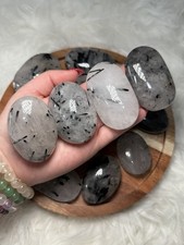 Tourmaline In Quartz Palmstone