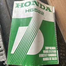 Honda H6522 Tractor Genuine