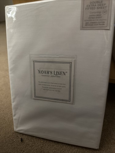 Noah linen extra deep - extra, fitted