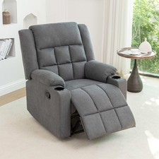 Manual Fabric Recliner Chair