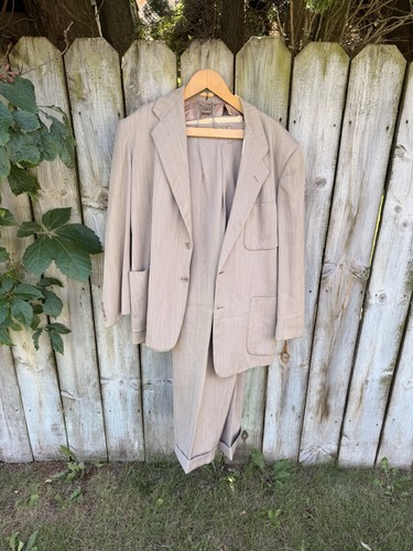 Vtg 1940s 1950s tan men - vtg, men’s