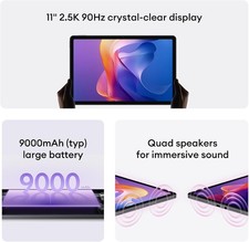 Redmi Pad 2 Tablet Pad Tab ✅8GB/256GB ✅GREY ✅11" 2.5k 90hz ✅Wi-Fi ✅4G ✅DATA ✅SIM