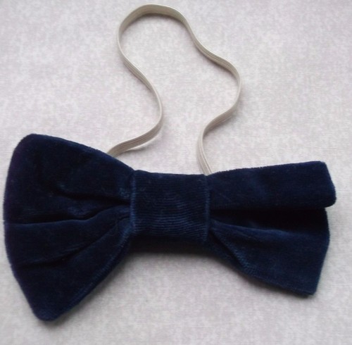 Bow tie vintage velvet - vintage,