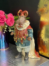 Fabulous Quirky Jester Hippo Ornament 31cm