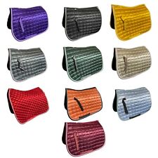 Satin Saddle Pads Horse