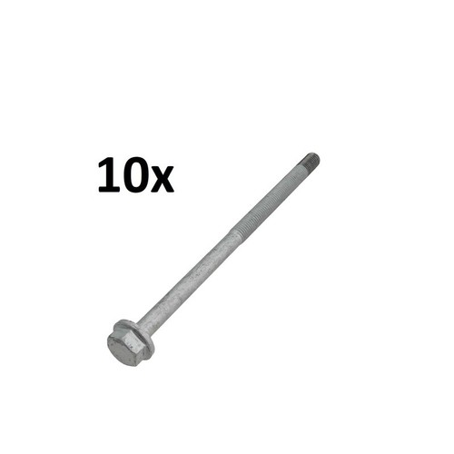 10x hex bolt m10x175x90 - 10x,