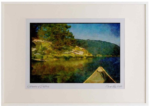 155005 canoe bow december deep - canoe,