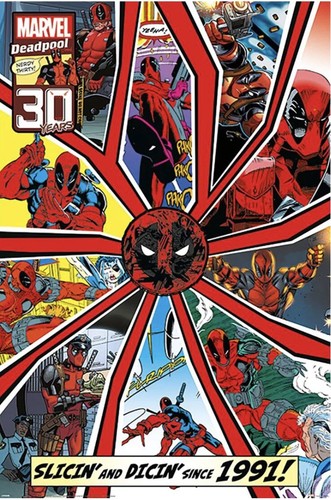 Marvel deadpool shattered maxi - marvel,