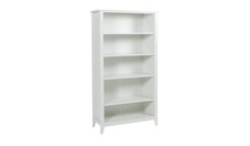 Minato Wide Bookcase White