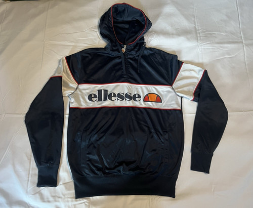 Ellesse navy white polyester - navy/white,
