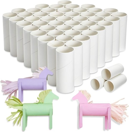 Pack cardboard craft toilet - 48,