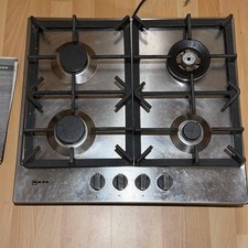 Neff stainless steel gas hob - stainless,