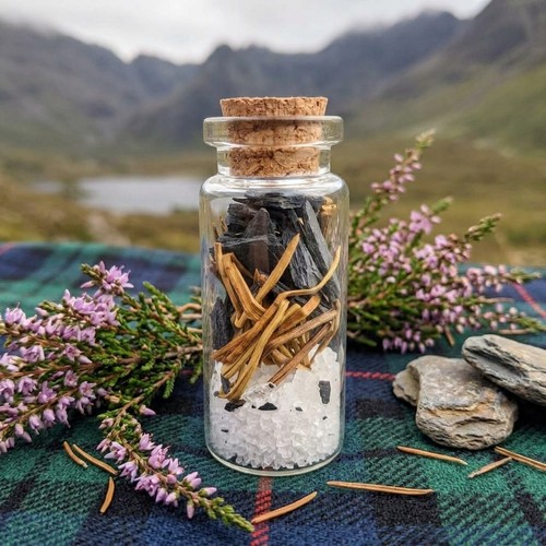 Witch bottle protection spell - witch,