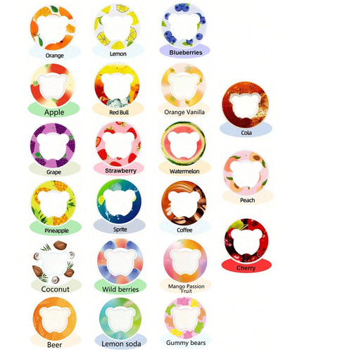 7pcs flavour pods pack fruit - 7pcs,