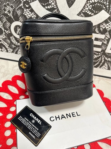 Chanel vanity bag caviar skin - vanity,
