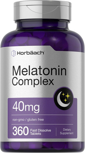 Horbäach melatonin 40mg - melatonin,