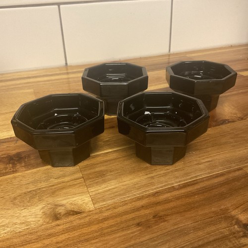 Vintage arcoroc black octime - arcoroc,