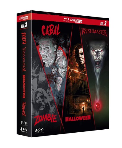 Cult horror vol coffret - cult'horror, 3-coffret