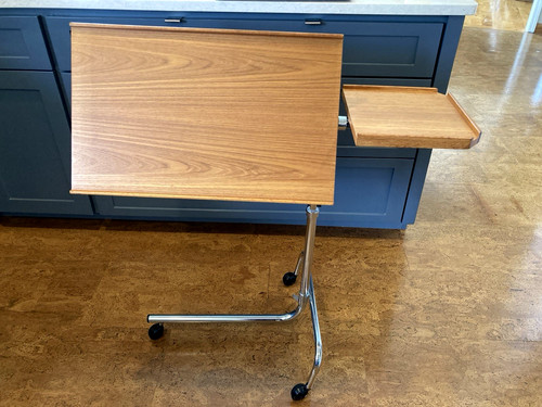 Mcm danish teak chrome - danish,