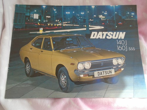 Datsun 140j 160j - 160j, brochure
