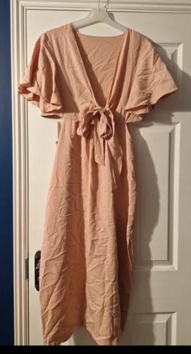 Cider peach summer dress xl - cider,