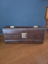 Vinyl Cassette Holder retro home decor Nostalgic storage case Drop Front 