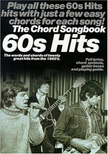Chord Songbook: 60's Hits Paperback Book The Cheap Fast Free Post