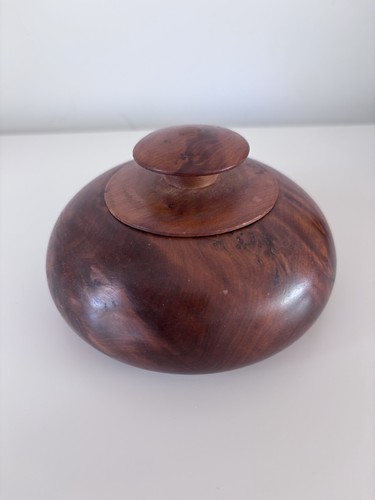 Moroccan wooden bowl with