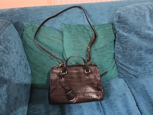 Radley handbag croc embossed - radley,
