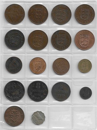 Jersey coin lot - jersey,
