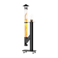Glass Flue Patio Heater