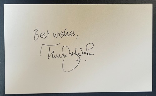 Timothy west signed - signed, autograph