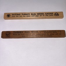 2 vintage Turkey Rug Wool