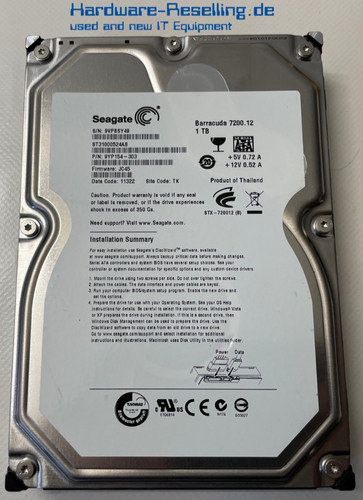 Seagate barracuda 1tb - barracuda, 2.5"