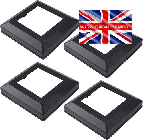 Pack black satin decking - black,