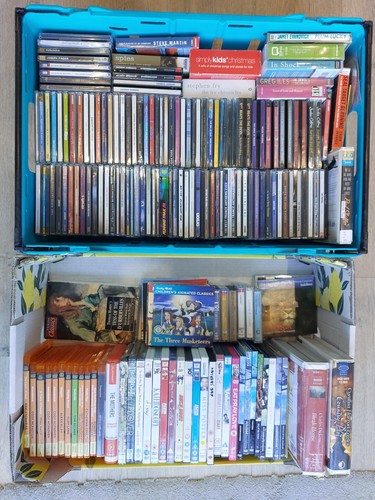 Huge media clearout job - media, lot