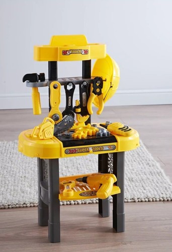 Childrens 22pc tool - tool, bench