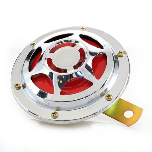 12v chrome 110 disc red - chrome, mm