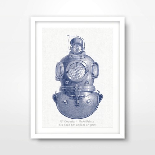Antique diving helmet - antique,