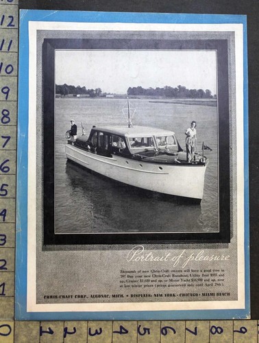 1940 chris craft motorboat - 1940's, chris-craft