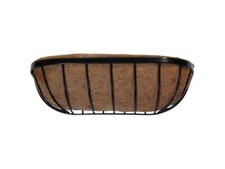 Planter Trough With Coco Liner Wall Mounted Heavy Duty Steel Garden Pride