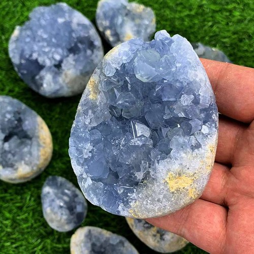Natural celestite quartz - natural,