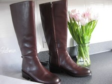 Women Leather Knee High Boots