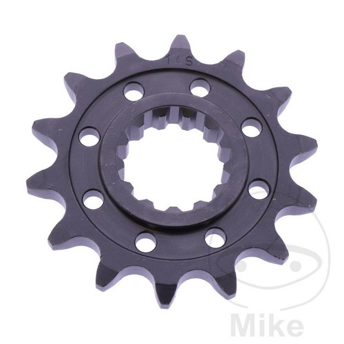 Front sprocket racing tooth - front,